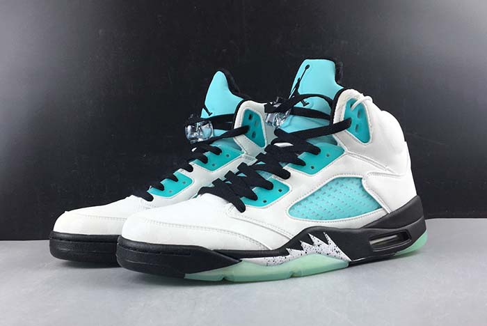 air jordan retro 5 islandgreen cn2932-100