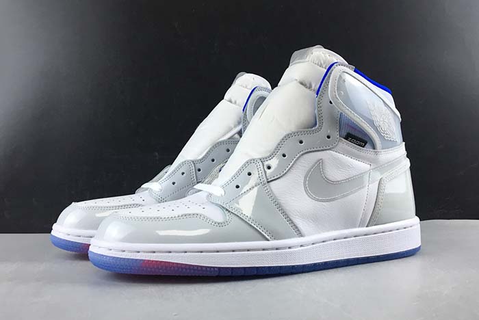 jordan 1 retro high zoom white racer blue - ck6637-104