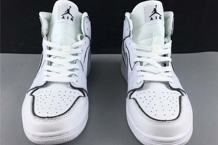 air jordan 1 mid se wmns 3m reflective ck6587-100