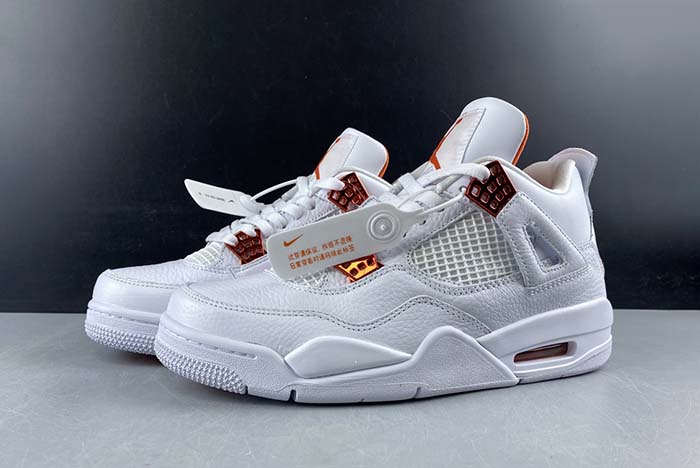 air jordan 4 orange metallic  ct8527-114