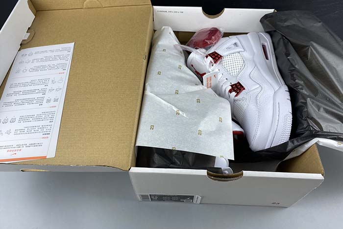 air jordan 4 red metallic ct8527-112