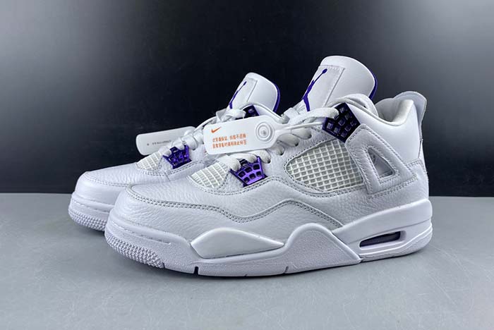 air jordan 4 purple metallic  ct8527-115