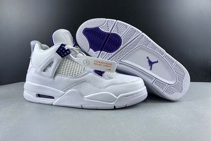 air jordan 4 purple metallic  ct8527-115