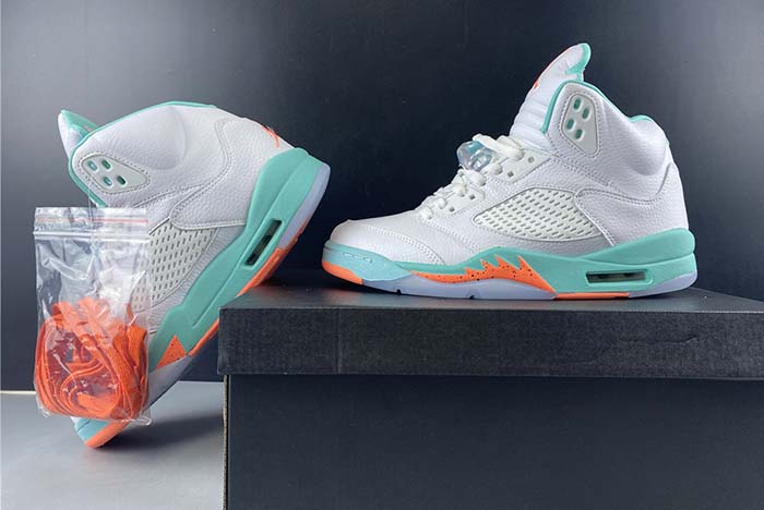 air jordan 5 gs “light aqua”  440892-100