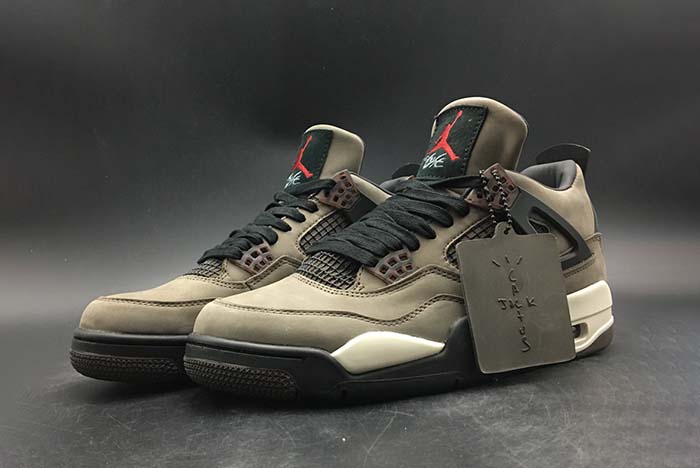 air jordan 4 retro brown camouflage aj4-882335