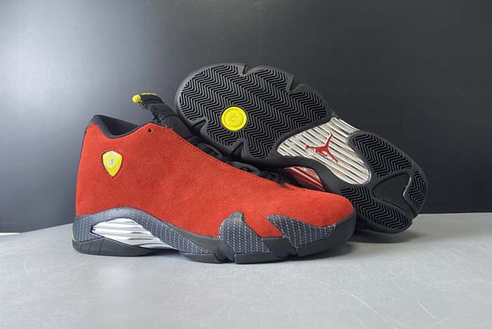 air jordan 14 “ferrari” 654459-670