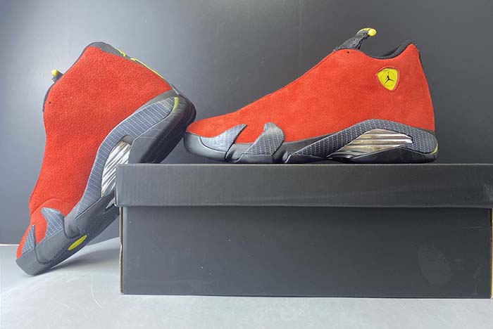 air jordan 14 “ferrari” 654459-670