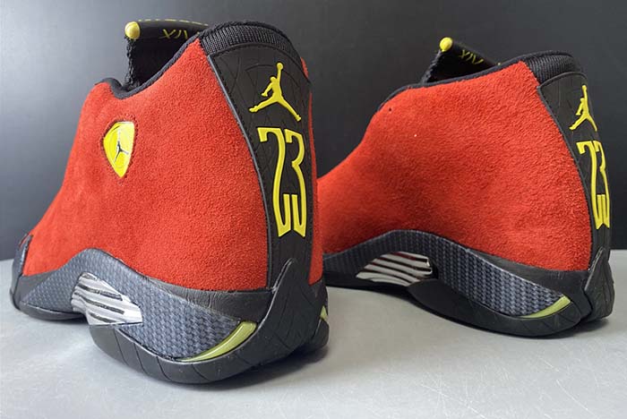 air jordan 14 “ferrari” 654459-670