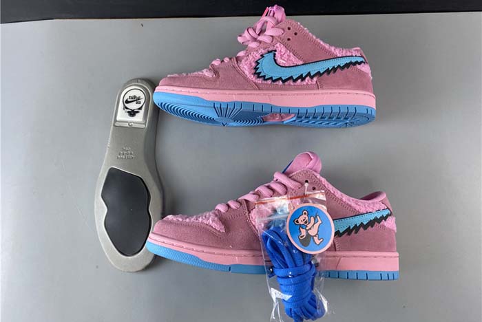grateful dead x nike sb dunk low cj5378 600