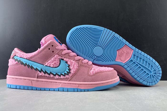 grateful dead x nike sb dunk low cj5378 600