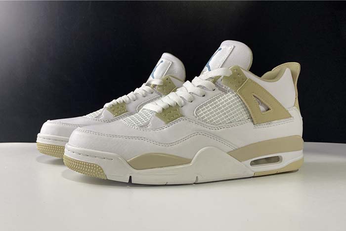 air jordan 4 gs linen aj4  487724-118