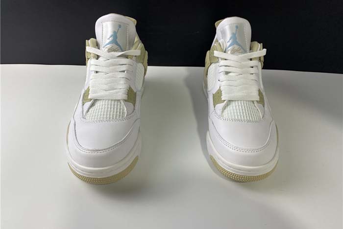 air jordan 4 gs linen aj4  487724-118
