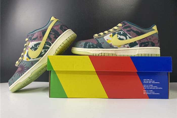 nike dunk low “lemon wash