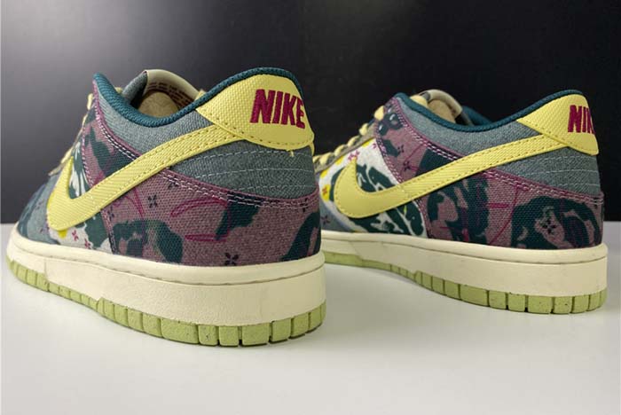 nike dunk low “lemon wash