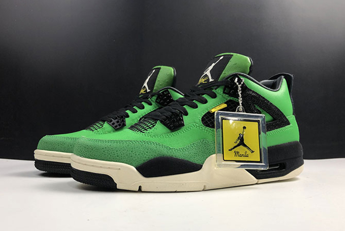 air jordan 4 retro“manila” life green aj4-965234
