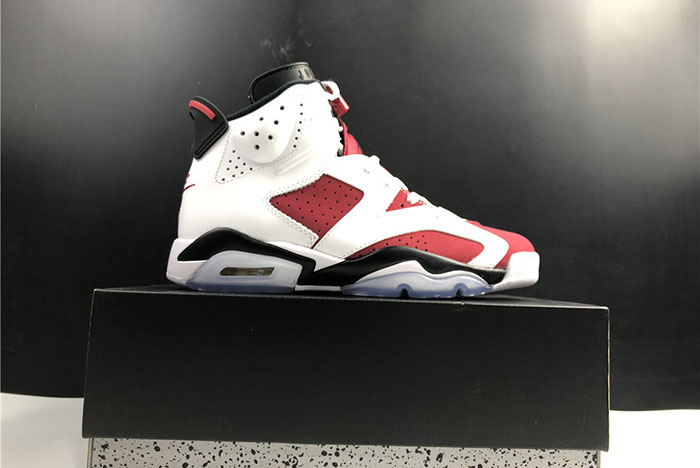 air jordan 6 retro carmine (2021) ct8529-106