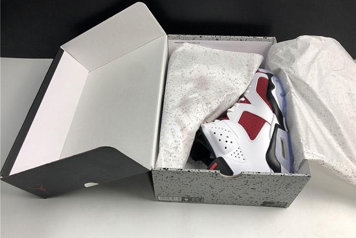 air jordan 6 retro carmine (2021) ct8529-106