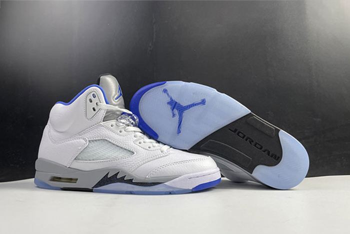 air jordan 5 retro white stealth (2021) - dd0587-14