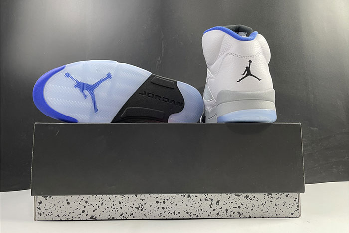 air jordan 5 retro white stealth (2021) - dd0587-14