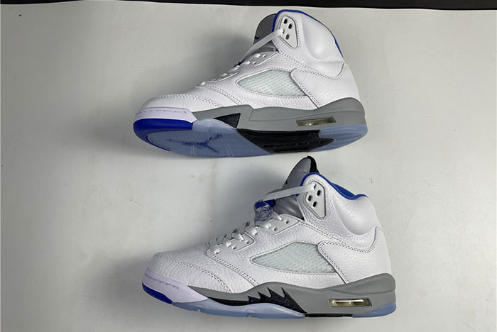 air jordan 5 retro white stealth (2021) - dd0587-14