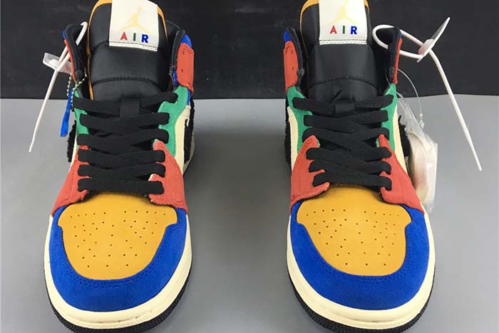blue the great x air jordan 1 mid “fearless” cu2805-100