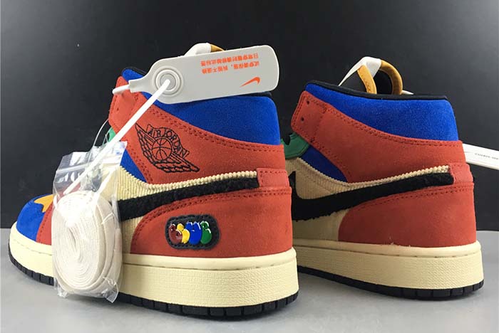 blue the great x air jordan 1 mid “fearless” cu2805-100