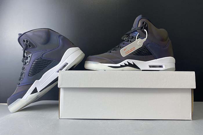 air jordan 5 wmns “oil grey” cd2722-001