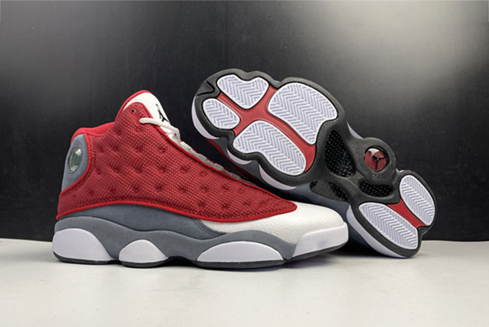 air jordan 13 retro gym red flint grey - 414571-600