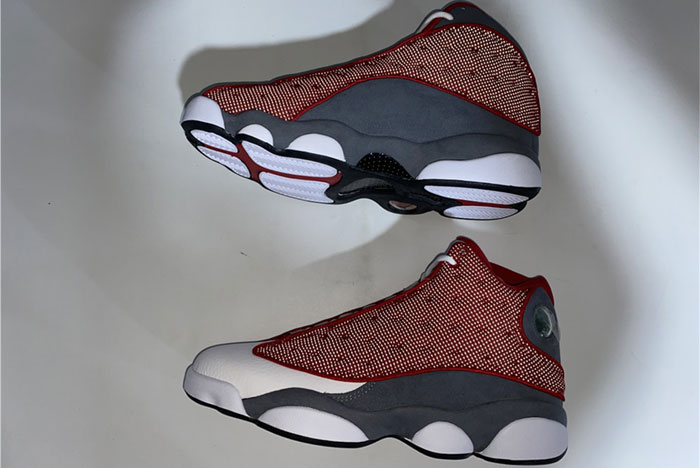 air jordan 13 retro gym red flint grey - 414571-600