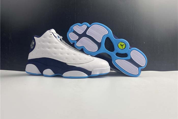 air jordan 13 retro white obsidian powder blue - 414571-144