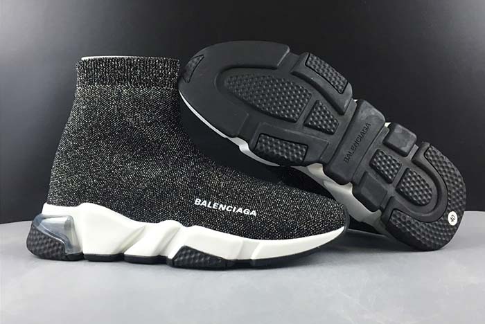 Ba*len*cia*ga speed trainer black shine 517319-w07u0-1006