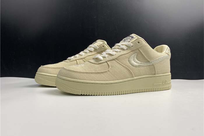 nike air force 1 low stussy fossil - cz9084-200