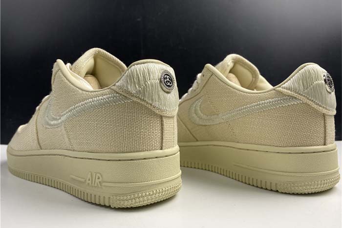 nike air force 1 low stussy fossil - cz9084-200