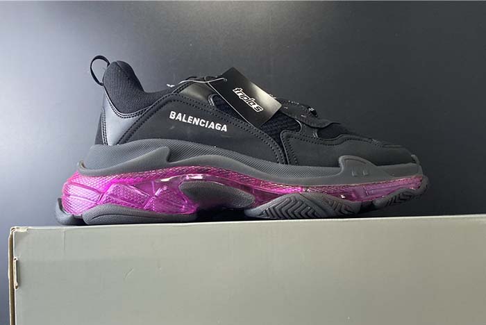Ba*len*cia*ga triple s black sneaker 541624-w0901-0829