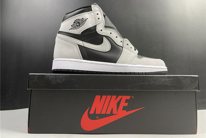 air jordan 1 retro high black white light smoke grey