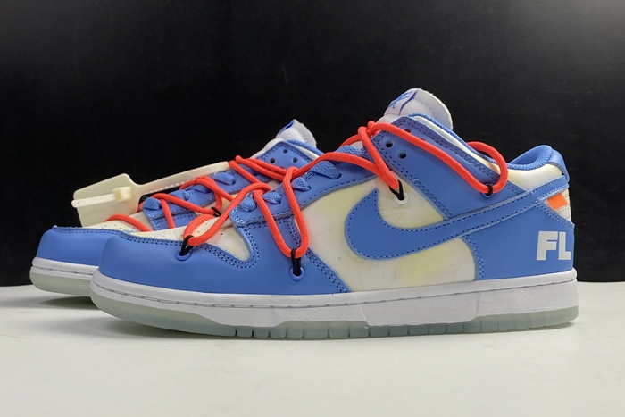 nike dunk low off-white x futura x ct0856-403