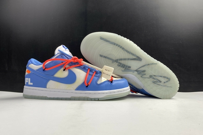 nike dunk low off-white x futura x ct0856-403