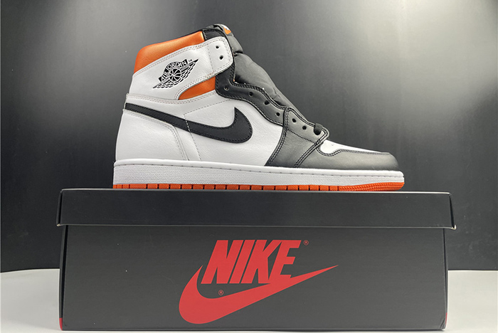 air jordan 1 retro high electro orange - 555088-180