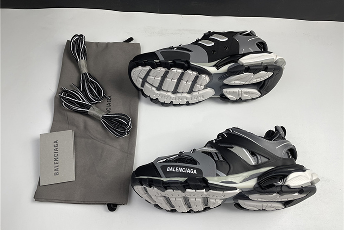 Ba*len*cia*ga track sneaker black grey-542436-w2nc1-3210