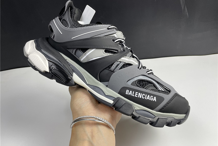 Ba*len*cia*ga track sneaker black grey-542436-w2nc1-3210