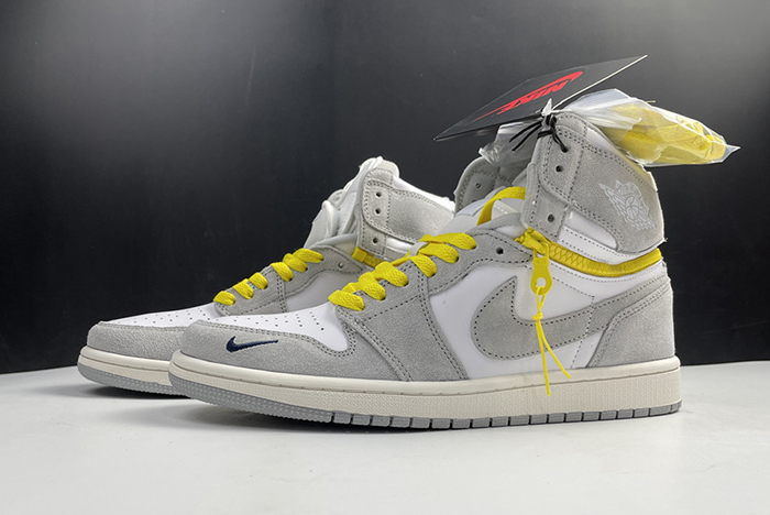 air jordan 1 high switch light smoke - cw6576-100