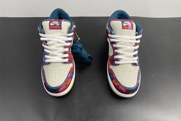 nike sb dunk low pro parra abstract art (2021) - dh7695-600