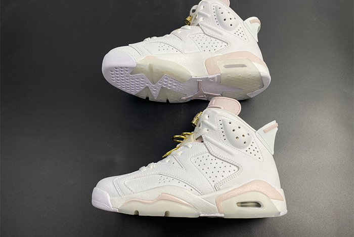 air jordan 6 retro gold hoops - dh9696-100