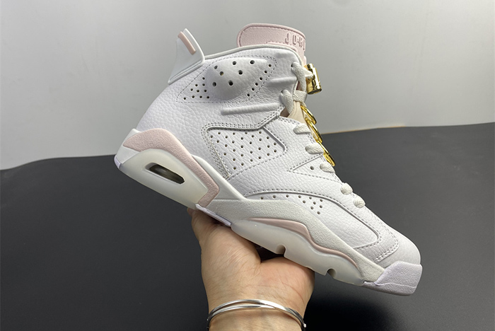 air jordan 6 retro gold hoops - dh9696-100
