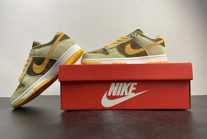 nike dunk low dusty olive - dh5360-300