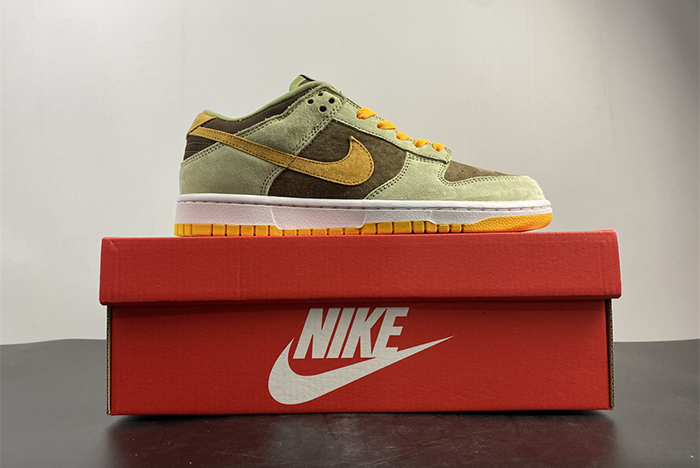 nike dunk low dusty olive - dh5360-300