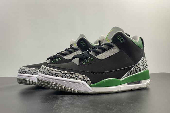 air jordan 3 pine green ct8532-030