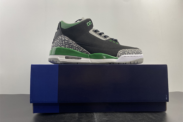 air jordan 3 pine green ct8532-030