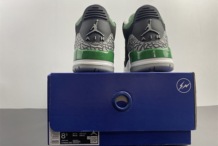 air jordan 3 pine green ct8532-030