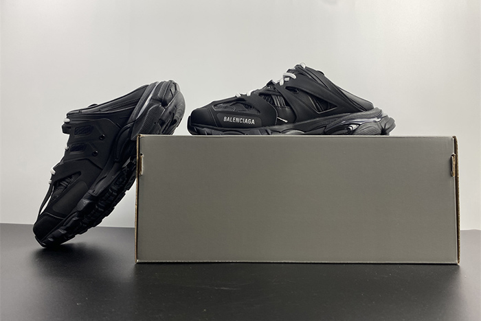 Ba*len*cia*ga 3.0 track mule black - 653813-w3cp3-1000